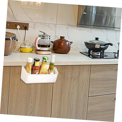 Zerodeko Cabinet Door Organizer Hanging Spice Rack Organizer for Kitchen Storage Basket Nail Design