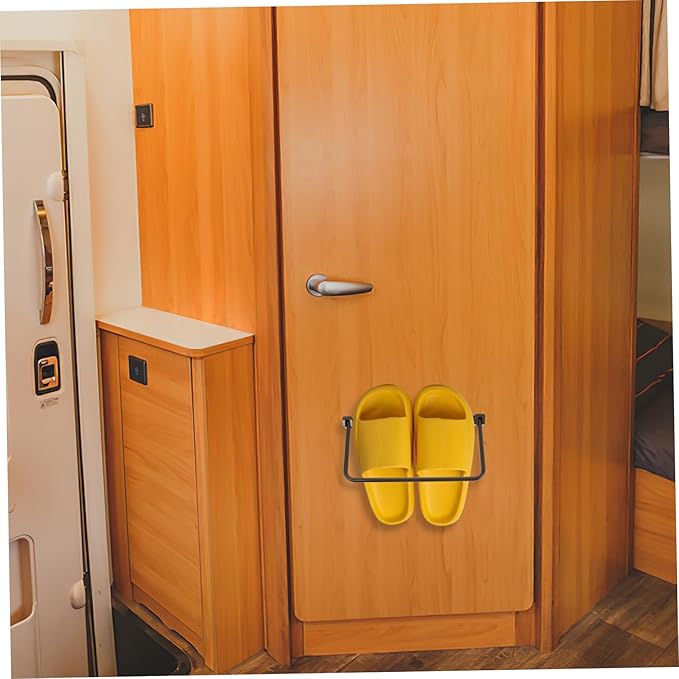 Slim Hanging Shoe Rack for Closet Foldable Over Door Shoe Organizer Portable Storage for Camping and Assembly