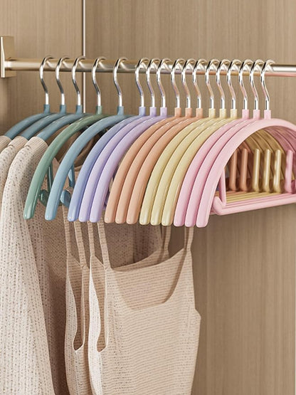 SLMT Sweater Hangers No Shoulder Bump Womens Coat Hanger Non Slip 14 Pack Heavy Duty Metal Clothes Hangers for Closet
