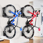 Swivel Bike Wall Mount,No Heavy Lifting Bike Wall Mount,Space-Saving Bike Rack Garage,Holds Up to 77 lbs,Vertical Bike Wall Hangers for Garage & Home Storage Solution,2-Pack