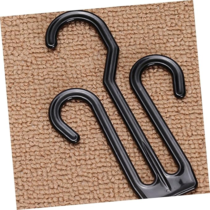 Unomor 25Pcs Multifunctional Hanging Shoe Hanger Drying Rack for Slippers Sports Shoes Boots Sturdy Plastic Design with Easy Drainage for Home Closet Laundry Storage