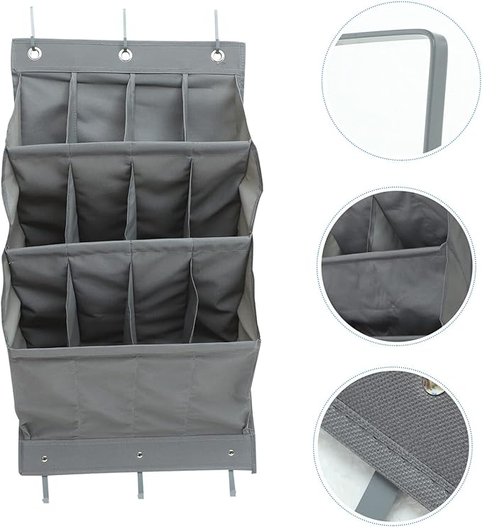 Alipis Storage Pouch Door Organizer Oxford Cloth Decorative Bag Multi-Functional Wall Storage
