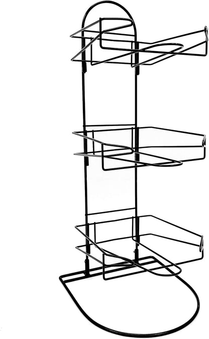 FixtureDisplays® Counter Hat Display with 3 Pockets for Displaying Multiple Hats, Caps or Similar Types of Headwear 10047-FBA