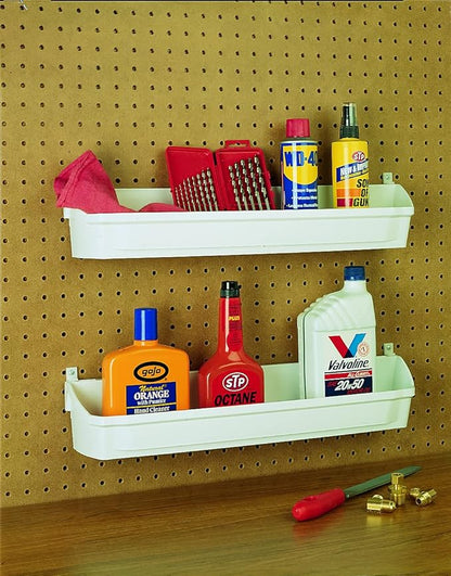 7 7/8 " Wide Polymer Door Storage Trays Almond