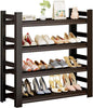 Shoe Rock for Closet,Shoe Rack for Entryway, Freestanding Garage Shoe Shelf, Metal Adjustable Shelves, Easy to Assemble, Suitable for Wardrobes, Entryways, Bedrooms, and Garages (54"H X 22"W X 11.8"D)