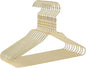 Beautiful Gold Aluminum Metal Suit Hangers Heavy Duty Coat Hangers (14" Junior/Teens Size - 100 Pack)