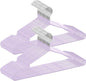AYO Hangers, Non-Slip, Multi-Functional Storage, PVC Special Rubber Finish, Set of 30, Hanger, Laundry Hanger, Heavy Duty Hanger, Anti-Slip, Clothes Deformation, Load Capacity, Lightweight, Wet and