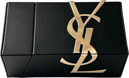Yves Saint Laurent YSL Hardcase Holder/PORTABLE SMALL STORAGE BOX VANITY (holds jewelry, makeup, coins, cards, keys, etc) 50 ml BOX Size 2W x 4.75H x 2.75L - 6224
