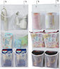 for KIMBORA 2 Packs Narrow Over The Door/Wall Shoe Organizer Cruise Small Hanging