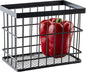 G.E.T. WB-745-MG Rectangular Metal Storage Wire Basket for Pantry, Produce and More, 7" x 4.25" x 5.5"