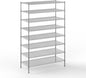24" Deep x 54" Wide x 86" Height Wire Shelving Kit | 8-Tier | NSF Commercial Storage Rack Unit