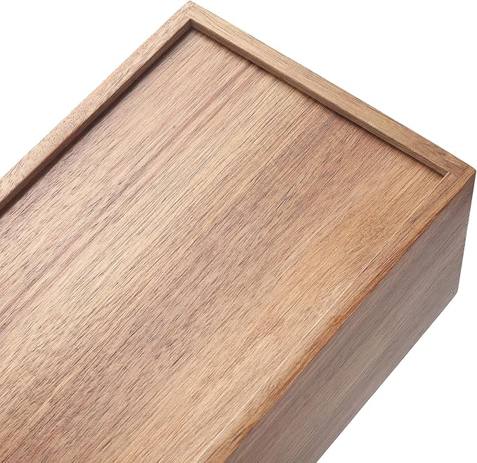 Toilet Tank Basket, Toilet Paper Basket for Back of Toilet Tank Top, Acacia Wood Bathroom Storage Basket for Organizing and Decor (15 x 6 x 4 inch)