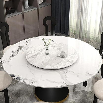 31.5" Lazy Susan for Table Top Tempered Glass Rotating Serving Tray for Dining Table, Kitchen Lazy Susan Organizer Spinning Rotating Food Server Party Centerpieces