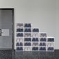 for 24pcs Shoe Box Stackable Shoe Storage Organizer Sneaker Container Clear