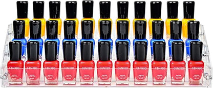3 Layers Stand Shelf Holder Clear Acrylic Rack for Nail Polish Organizer Essential Oil Storage Sunglasses Makeup