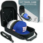 Hat Travel Case for Baseball Caps – Hard Shell Travel Hat Case with Carrying Handle & Adjustable Shoulder Strap – Baseball Hat Holder – 6 Hat Capacity – Travel Accessories for Men – Black Hat Caddie