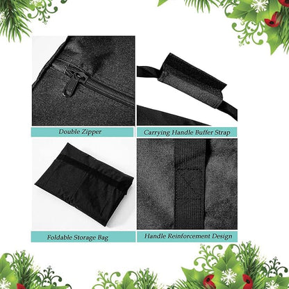 Storage Bag for Festival Decorations, Waterproof Dustproof Heavy Duty Decor Organizer Bag, Storage Bag for Decorations (Only Bag, 47"Lx15"Wx17"H)