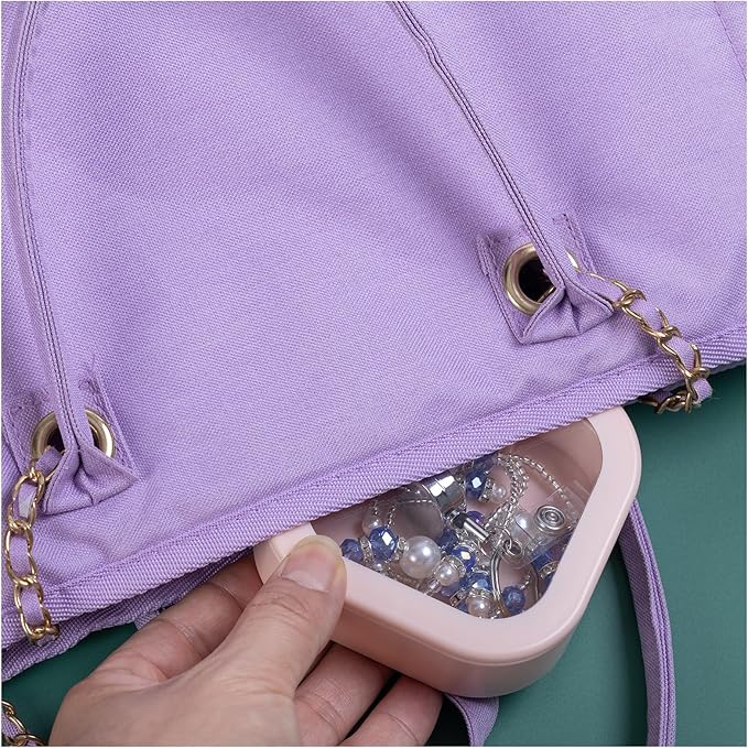 3 Pcs 3.74 * 3.74 * 1.18 in Pink Portable Hair Tie Organizer, Travel Hair Accessories Organizer Storage Boxes Portable Holder, Bathroom Cotton Swab Dispenser for Women/Mom