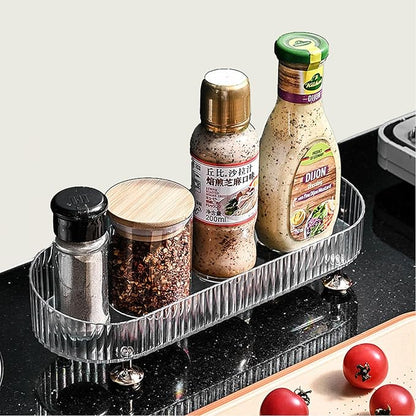 Makeup Perfume Organizer Tray, Small Bathroom Trays for Counter, Decorative Perfume Trays for Dresser, Vanity Make up Organizer Trays for Skincare and Cosmetics, Bathroom Tray Countertop