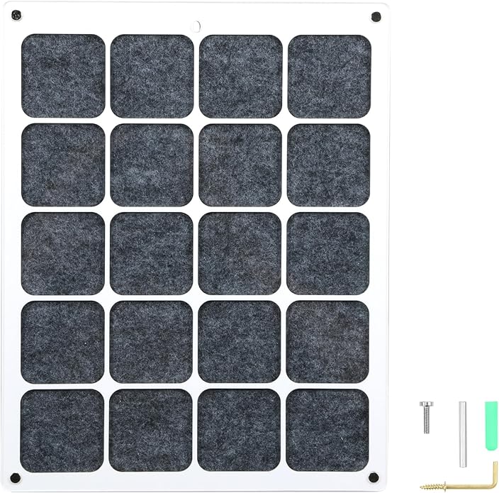 Acrylic Pin Display Board, Clear Acrylic Pin Collection Display Organizer, Pin Storage Display, Hold Up to 40 Pins Holder Display, Enamel Pin Holder for Brooches Enamel Pins