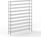 14" Deep x 72" Wide x 96" Height Wire Shelving Kit | 10-Tier | NSF Commercial Storage Rack Unit
