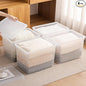 Stackable Plastic Storage Bins with Lids,Container to Organize Shoes and Crafts on Closet Shelves,Garage, Totes, Tubs Boxes Organizing 4 Pack (N-4XXL)