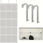 Large Mesh Over-the-Door Organizer – 15-Pocket Hanging Storage for Cruise, Home, Closet, or Bathroom (24"x60")