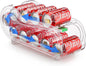 Soda Can Organizer for Refrigerator, Drink Organizer for Fridge, Automatic Rolling Can Dispenser Holder, Organize 10 Pcs Standard 11.15oz or 12oz Short Cans (1 Pack)