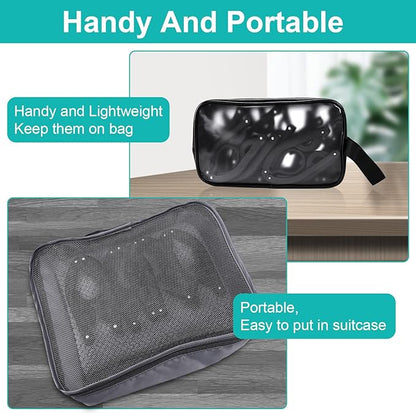 24PCS Travel Hangers, Portable Foldable Clothes Hangers, Black, Non-Slip, Foldable Clothes Drying Rack for Travel and Home