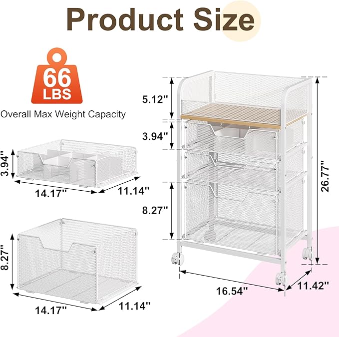 Hongtamoya Makeup Organizer Cart with Drawers, Floor Skincare Organizers Make Up Organizers Vanity Organizer Cosmetic Display Cases Holder for Skin Care Perfume Nail Polish Brush Hair Tool, White