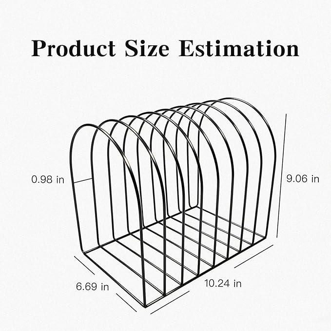 2 Pcs Beanie Organizer, 10-Cap Capacity Metal Beanie Holder, Hat Rack for Knit Hats, Space-Saving Storage for Bedroom, Entryway, Mudroom, Dorm, Apartment,Office
