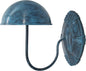 Owlgift Decorative Metal Vintage Style Wall Mounted Entryway Hat/Cap/Wig Hanger Display Rack, Turquoise