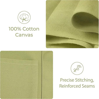 Canvas Wall Organizer for Garden Tool, Hand Tools, Stationery, Craft Items and Sewing Supplies,Green