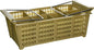 Winco 8-Compartment Cutlery Basket with Handle