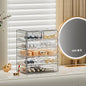 Acrylic Clear Large Makeup Organizer - Jewelry Holder Organizer, Perfect Make Up Organizers and Storage for Vanity, Bathroom (4 Large, 2 Small Drawers - Clear)