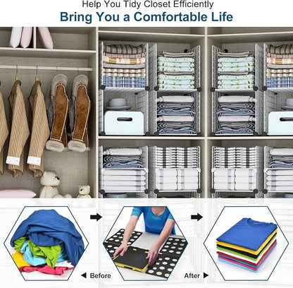 Sealegend V1 Shirt Folding Board for Clothes Adults Shirt Folder Durable Plastic t Shirts Fast Laundry folders, Black