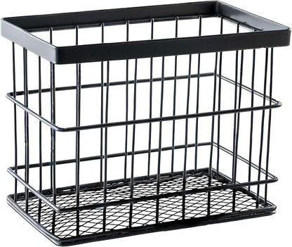 G.E.T. WB-745-MG Rectangular Metal Storage Wire Basket for Pantry, Produce and More, 7" x 4.25" x 5.5"