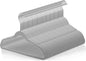 Casafield 50 Velvet Kid's Hangers - 14" Size for Children's Clothes - Gray