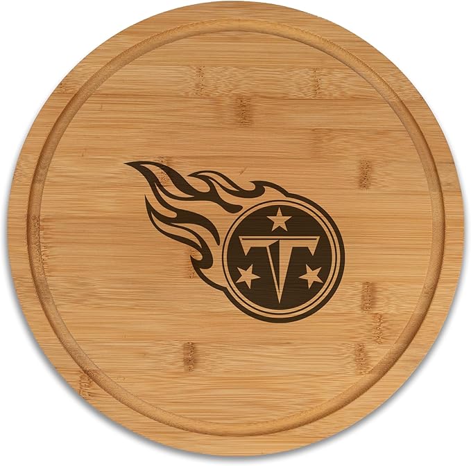 The Memory Company | Licensed NFL 13" Team Bamboo Lazy Susan