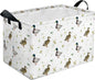 Mallard Duck Storage Basket, Collapsible Waterproof Canvas Organizer Bin, Funny Rectangular Kids Toys Storage Box Cute Mallard Duck Decor, Shelf Baskets for Closet Bedroom Office Dorm (Brown)