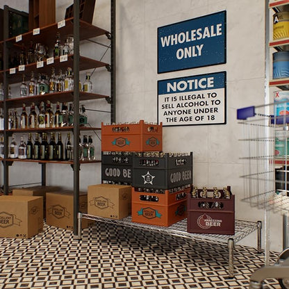 21" Deep x 48" Wide x 8" Height Wire Shelving Kit | 1-Tier | NSF Commercial Storage Rack Unit