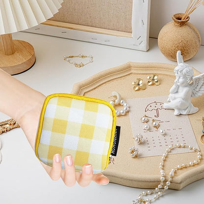 Travel Jewelry Case Small Jewelry Organizer Purse Jewelry Bag Women Christmas Gifts Jewelry Purse for Bracelet Rings Earring Necklace
