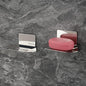 2 Pack Soap Dish for Shower, 3 Slot Self-Adhesive Soap Holder for Bathroom, Wall Mounted Shower Soap Stand, Stainless Steel Soap Tray with Adhesive Back (Reflective Silver)