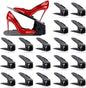 20pcs Shoe Organizers, Adjustable Height Shoe Stand, Simple Shoe Rack, Sort Shoes Inside Wardrobe, Suitable for Women and Men, Space Saving (Nergo)