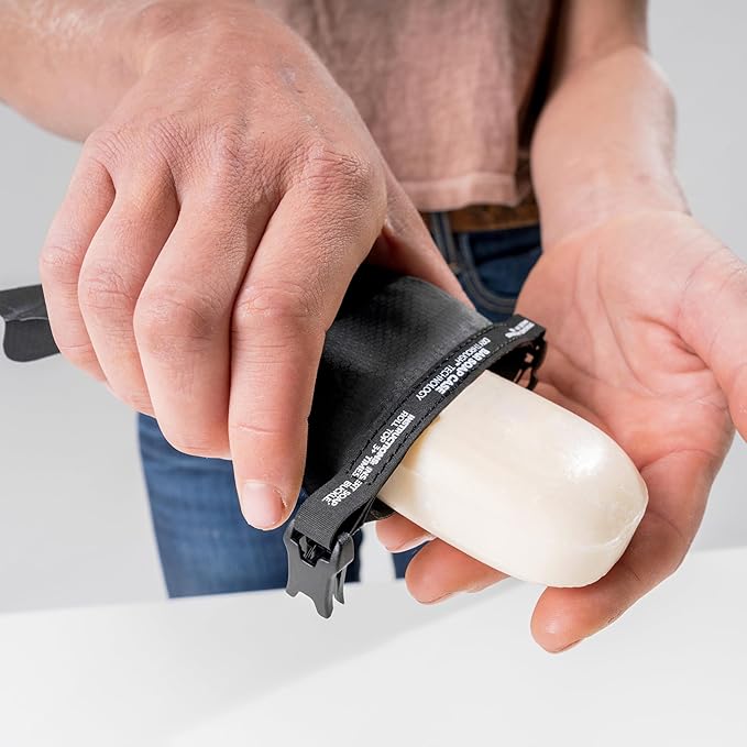Matador Soap Bar Case - Waterproof & Leakproof; Quick Dry Pouch for Standard Soap, Shampoo & Conditioner Bars