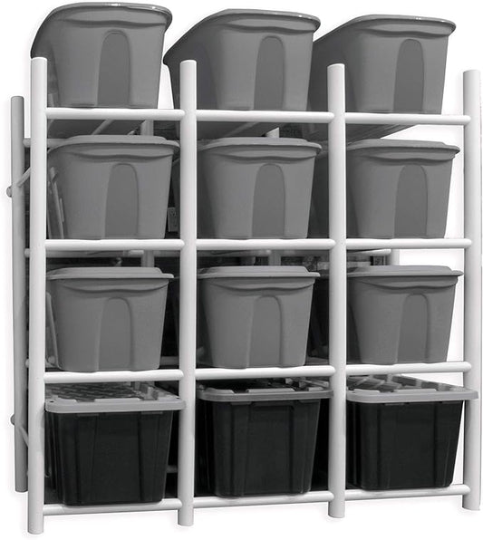 PROSLAT Bin Warehouse Rack - 12 Totes