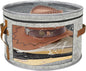 STARGAZ Hat Organizer Box, Stackable Hat Box for Women Storage, Large Felt Cowboy Hats Storage Boxes, for Straw Hats, Baseball Cap for Men With Clear Dust Proof Lid, for Closet (Light Gray)