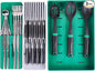 linoroso Knife Drawer Organizer Silverware Drawer Organizer with Kitchen Organizer, Cutlery Drawer Organizer Utensil Drawer Organizer for Knives, Flatware, and Utensils, BPA Free Secure Storage Tray