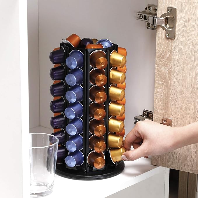 Pod Holder for Original for 56 Original Pods With Central Additional Pods Storage(Carousel-80+ Pods)