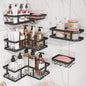 Youvip Corner Shower Caddy-No Drilling Shelves Wall Mounted, Black
